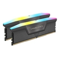 CORSAIR Vengeance RGB 64GB (2x32GB) DDR5 UDIMM 5600MHz C36 1.25V Desktop Gaming Memory Black Optimized for AMD Expo Ryzen 7000 Series