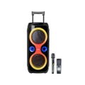 Bluetooth Karaoke Machine Single Wireless UHF Microphone Party Speaker BS-10