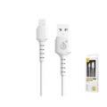 Moveteck IP6 / 7 / 8 / X / SR to USB Data Cable 1m White NB1224