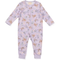 Disney by Emma Baby Bambi Print Coverall - Purple