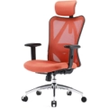 Ergonomic Office Chair High Back Desk 2D Armrest Lumbar Support PU Wheels