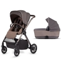 Silver Cross Reef Pram + First Bed Folding Carrycot Earth - Pre Order Late April