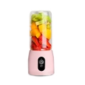 SOGA Portable Mini USB Rechargeable Handheld Juice Extractor Fruit Mixer Juicer Pink LUZ-JuicerMN2Pink