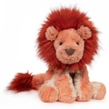 Gund - Cozys: Lion 25cm, Plush, Soft Toy Animal, Orange, Polyester, 25cm Height