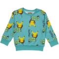Pokemon Kids Print Sweater - Green