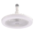 2 in 1 Ceiling Fan and E27 LED Light with Remote Control