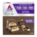 5pc Atkins Low Carb/Sugar 34g Endulge Protein Bar Diet Snack Caramel Nut Chew