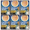 6PK Inaba 50g Chicken Broth & Tuna Natural Flavour Cat/Kitten Pet Food/Meal Pack