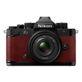 Nikon Z f Mirrorless Camera (Bordeaux Red) with 40mm f/2 Lens - Red