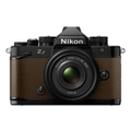 Nikon Z f Mirrorless Camera (Sepia Brown) with 40mm f/2 Lens - Black