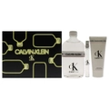 CK Everyone by Calvin Klein for Unisex - 3 Pc Gift Set 6.7oz EDT Spray, 3.3oz Body Lotion, 0.33oz EDT Spray