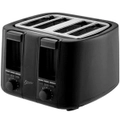 Nero Classic Black Toaster 4 Slice 7 Settings