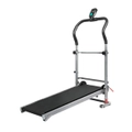 FitnessLab Manual Treadmill Foldable Incline Exercise Fitness Walk Machine Home Gym