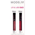 ModelCo Lip & Lash Duo - Shine Ultra Lip Gloss & Black Extension Mascara