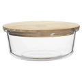 Ecology Nourish 20cm Glass Round Storage Microwaveable Food Container w/ Lid