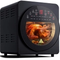 ADVWIN 15L Air Fryer Oven, 16-in-1 Rotary Convection Oven - Black