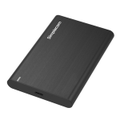 Simplecom SE221-BK Black Aluminium 2.5'' SATA HDD/SSD to USB-C USB3.1 Enclosure