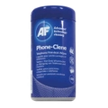 AF APHC100T Phone-Clene anti-bacterial phone wipes tub [APHC100T]