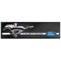 NEW 2021 Ford Mustang Chrome Badge Pony Bar Runner Mat