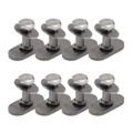 Slot Channel Nuts 3mm, M6 x20mm Bolt kit 32pcs,304 Stainless Steel, for Rhino Pioneer Platform Roof Rack Awning Track Mount Eyelet Sliding T Nut Kit