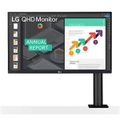 LG Ergo 27QN880-B 27" QHD Business Monitor With Premium Erogonotic Stand -- [27QN880-B]
