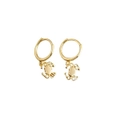 Anyco Earrings Gold Plated Chic Creative Ocean Crab Dangle Stud For Women Girl Teen Perfect Fashion Stylish Accessories Jewelry Gifts