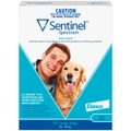 Sentinel Spectrum Large Dogs Flea Treatment Tasty Chews Blue - 2 Sizes