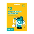 Optus $2 Prepaid Sim Card Starter Kit Pack