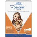 Novartis - Sentinel Spectrum - All Wormer (Blue) - Dogs 22kg - 45kg - 6 chews