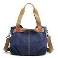 Canvas Handbag Women Shoulder Bags Vintage Messenger Crossbody Tote Bag