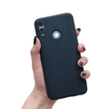 Anymob Huawei Matte Ultra Black Candy Color Mobile Phone Case