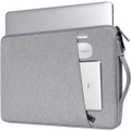 14.1-15.4 Inch Laptop Sleeve Laptop Case Cover Bag Computer Briefcase,Lightgrey