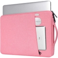 14.1-15.4 Inch Laptop Sleeve Laptop Case Cover Bag Computer Briefcase,Pink