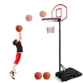 Advwin Basketball Hoop Stand 1.7-2.1M Height Adjustable Portable Basketball System Youth Indoor Outdoor