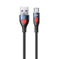 Remax 5A Usb to Type-C Aluminum Alloy Braid Fishnet Round 1-meter Charging Cable RC-188a