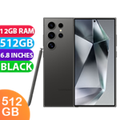Samsung Galaxy S24 Ultra 5G (12GB RAM, 512GB, Titanium Black) - BRAND NEW
