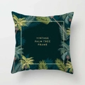 Stylish Tropical Palm Tree Decorative Throw Cushion Cover Pillow Cover Pillow Case for Sofa Couch Bed Chair Living Room Bedroom,45*45cm
