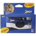 Polaroid FS72 Disposable Camera with Flash - 27 Exposure ISO 400 - Black