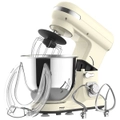 ADVWIN 6-Speed Electric Stand Mixer w/ Accessories 1400W 6.5L in Beige