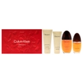 Obsession by Calvin Klein for Women - 4 Pc Gift Set 3.3oz EDP Spray, 0.5oz EDP Spray, 3.4oz Shower Gel, 6.7oz Body Lotion