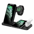 4-in-1 Wireless Fast Charging Desktop Charging Station for QI Devices