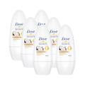 6 x Dove Nourishing Secrets Deodorant Roll On Coconut & Jasmine Flower 50mL