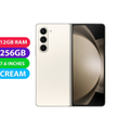 Samsung Galaxy Z Fold 5 (256GB, Cream) - Refurbished (Excellent)