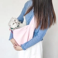 Cat Carrier Bag Outdoor Travel Handbag Canvas Single Shoulder Cat Bag