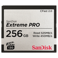 SanDisk Extreme PRO CFast 2.0 256GB 525MB/s VPG-130 Memory Card