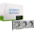 MSI NVIDIA GeForce RTX 4060 Ti GAMING X SLIM WHITE 8GB OC GDDR6 Graphics Card 2 Slot - 1 x 8 Pin Power - Minimum 550W PSU [GeForce RTX 4060 Ti GAMING X SLIM WHITE 8G]