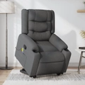 Stand up Massage Recliner Chair Armchair Single Sofa Living Room Fabric vidaXL
