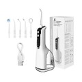 Cordless Water Flosser Dental Teeth Cleaner Oral Irrigator Floss 5 Modes 5 Jet Tips Gum Tongue Cleaning Electric Waterproof Portable Home Travel