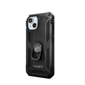 Cygnett CY4632CPSPC Apple iPhone 15 6.1" Rugged Case Black, Integrated kickstand, Secure