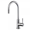 SWEDIA Klaas Stainless Steel Sink Mixer with Swivel Spout and Pull-Out - Brushed